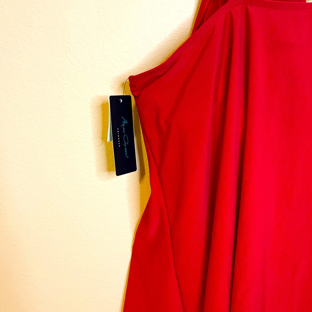 GORGEOUS RED AQUAGREEN SWIMSUIT TANKINI IN SIZE 20W NWT - Picture 7 of 8